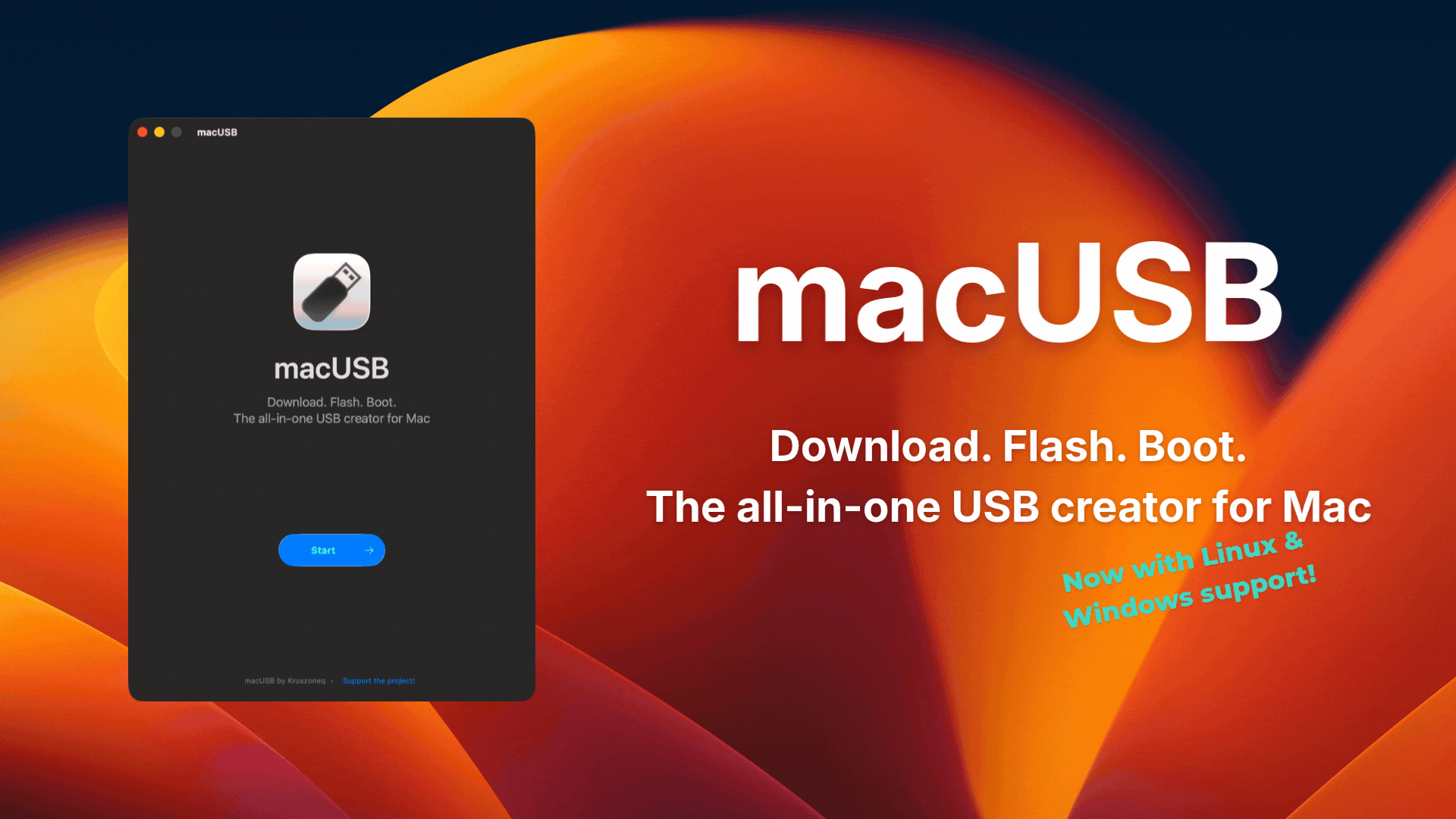 macUSB — скриншот 1