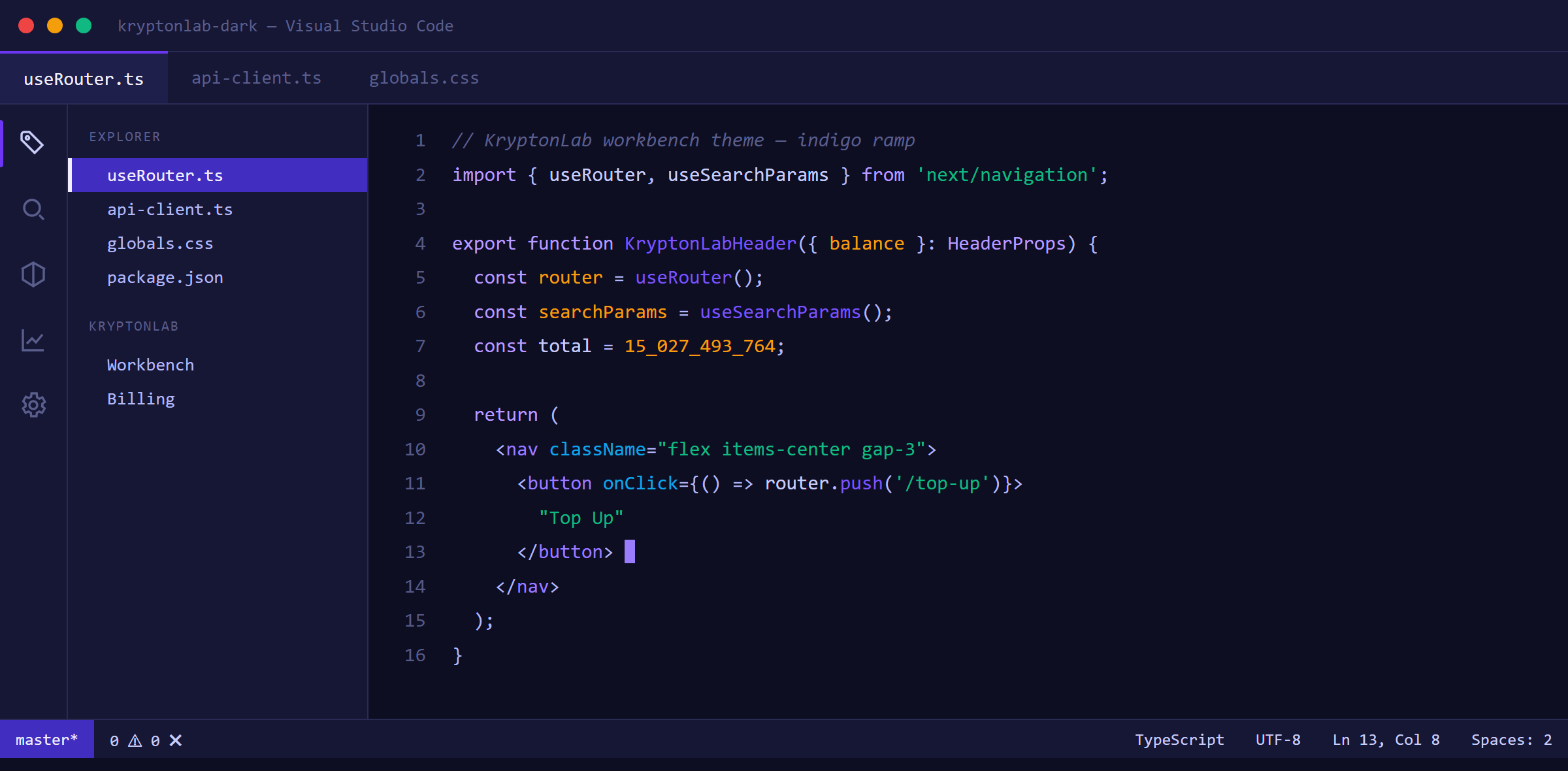 KryptonLab Dark preview