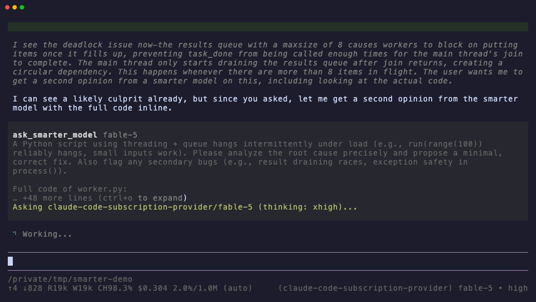 pi-ask-smarter-model screenshot 1