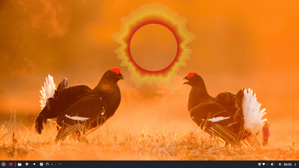 Radial shader