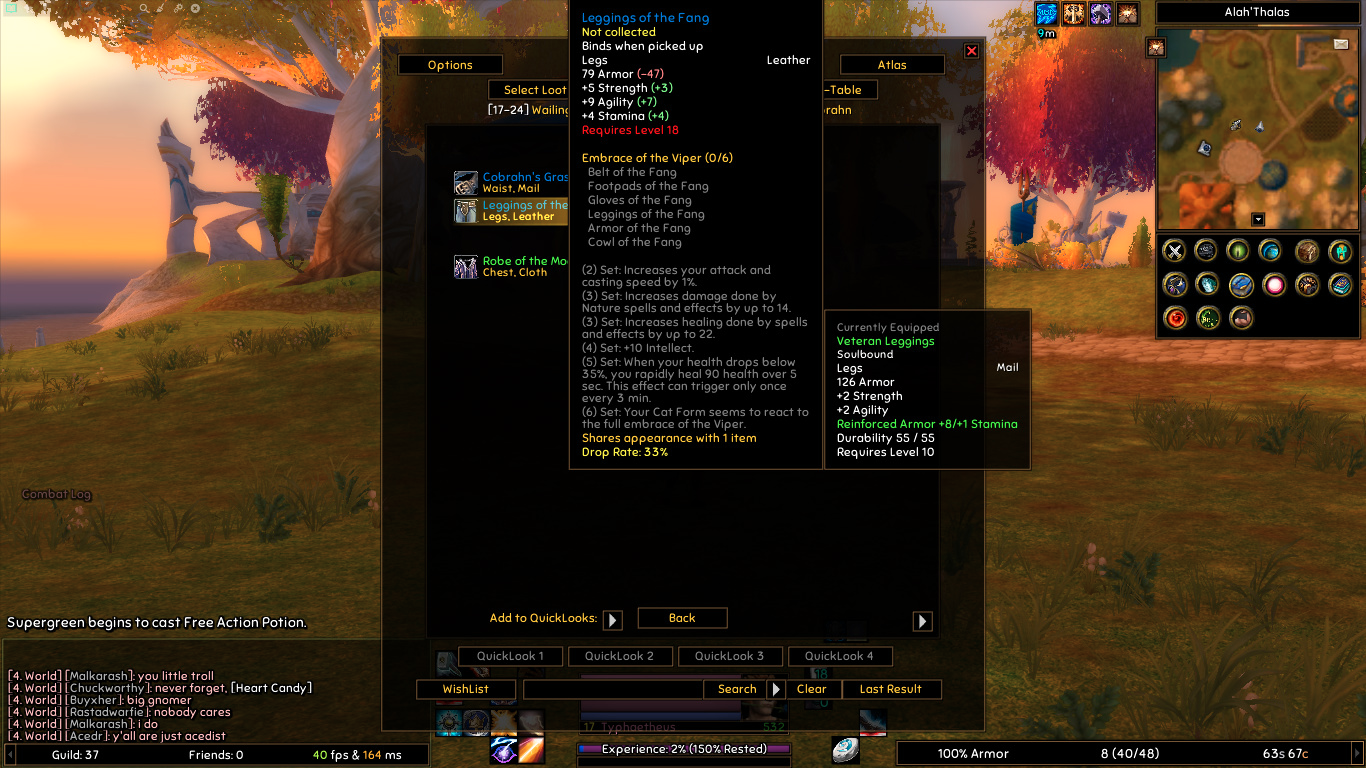 AtlasLoot loot table