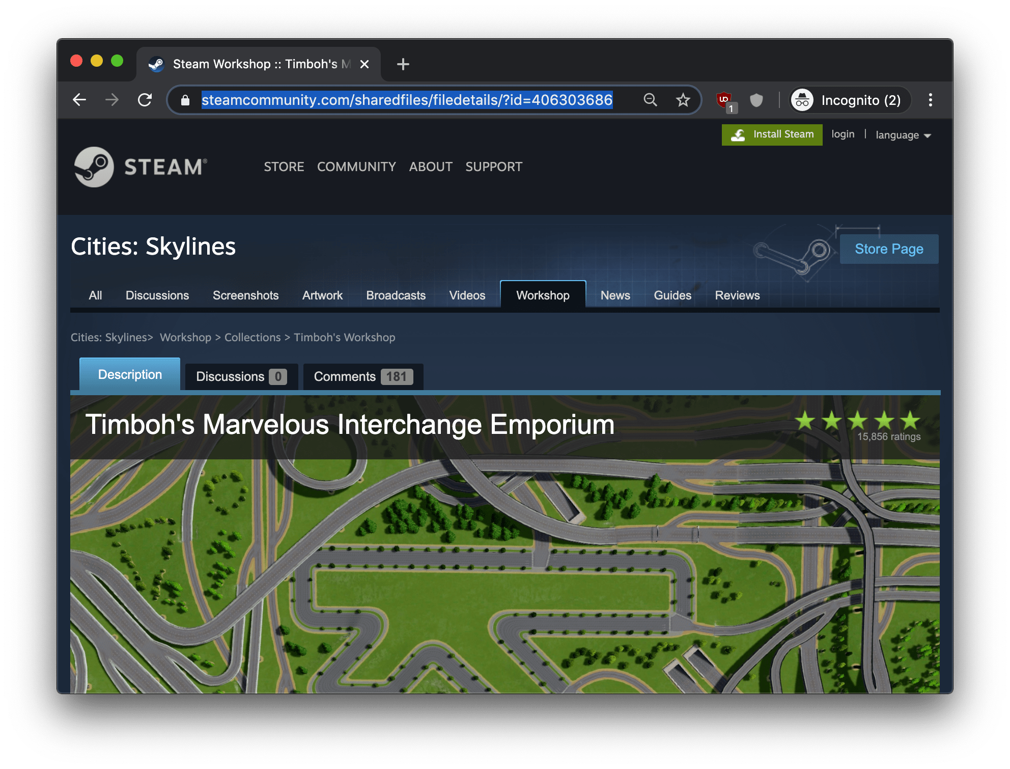 Steam Workshop Collection Example