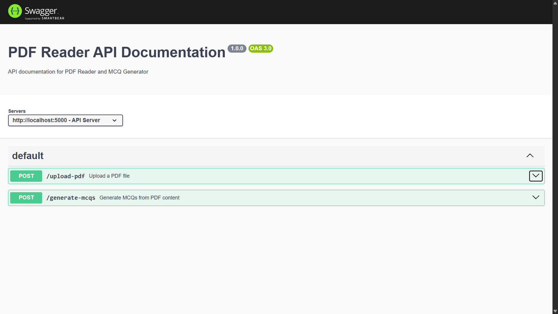AI Question Generator by PDF