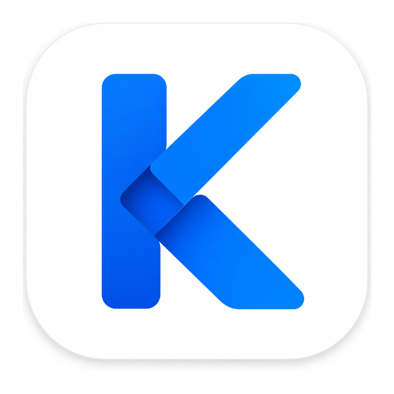 Kun 蓝色 K 标识
