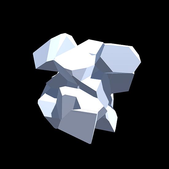 3D Voronoi diagram