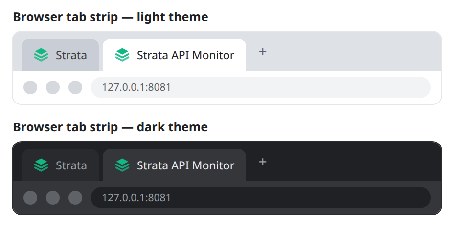 the tab icon in a light and a dark tab strip (mock-up)