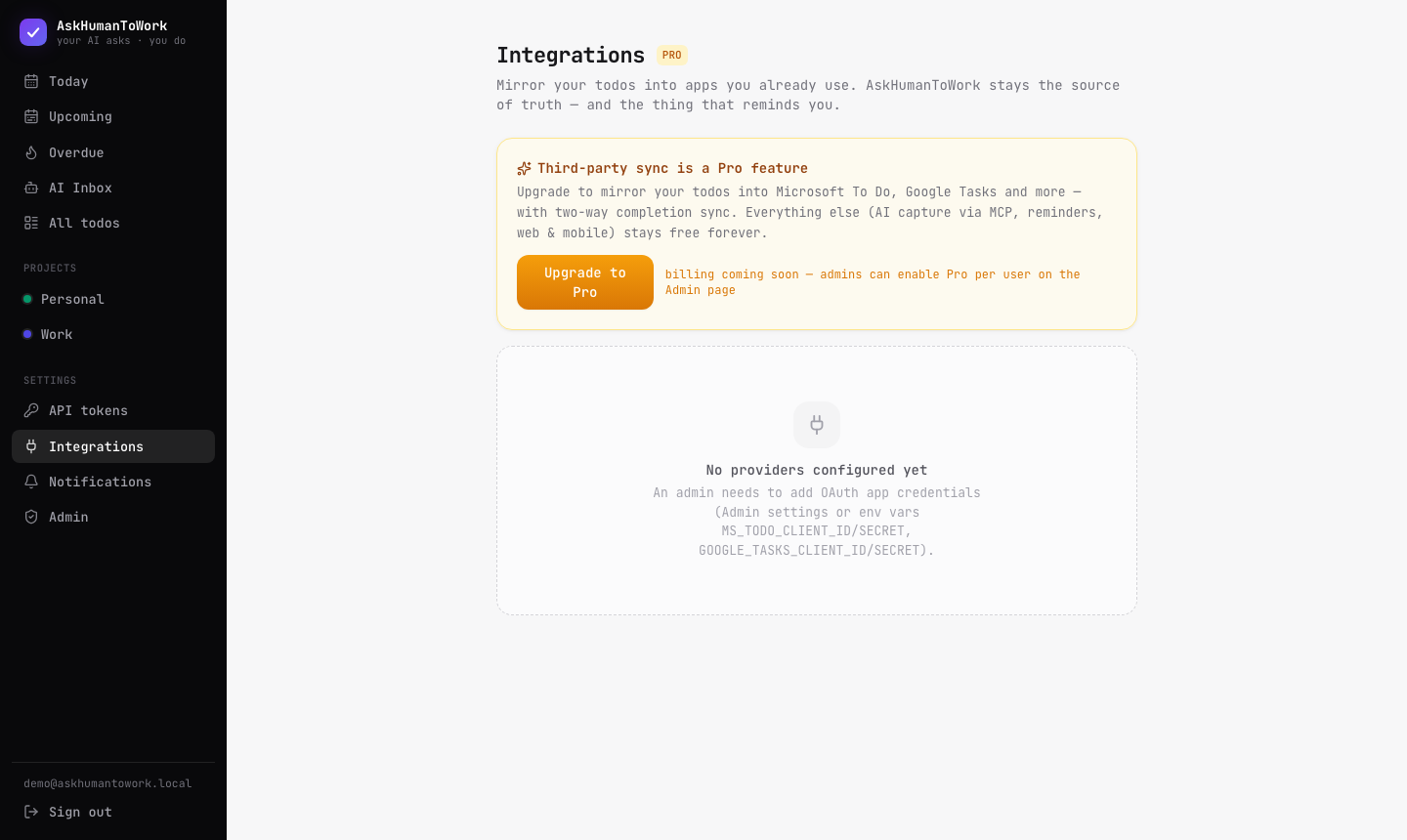 Integrations