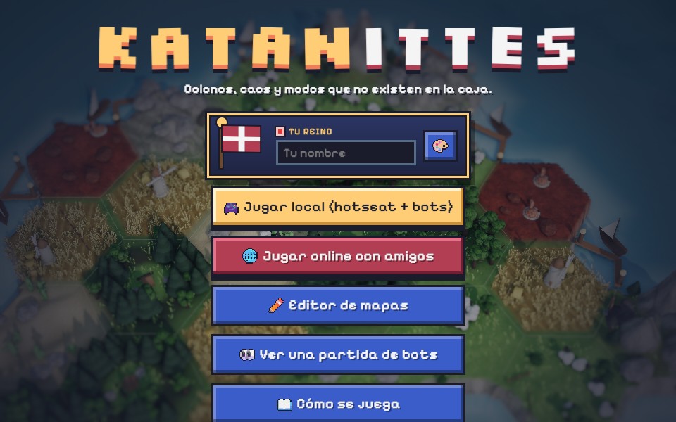 Main menu