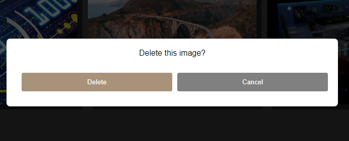 Delete Tags Modal