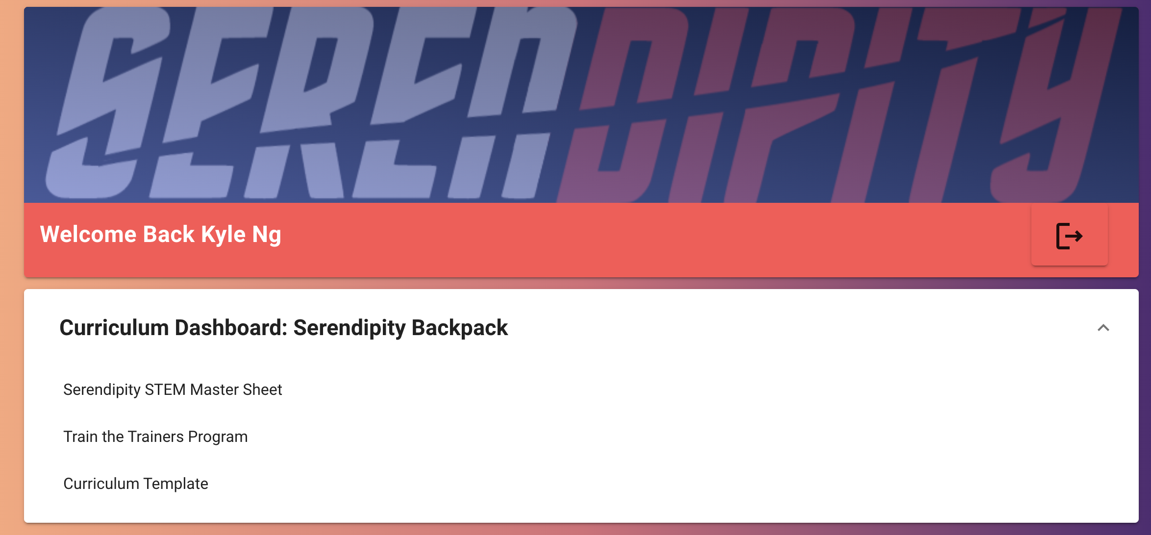 GitHub - Ky-Ng/Outreach_Dashboard: Serendipity STEM's alpha Curriculum ...
