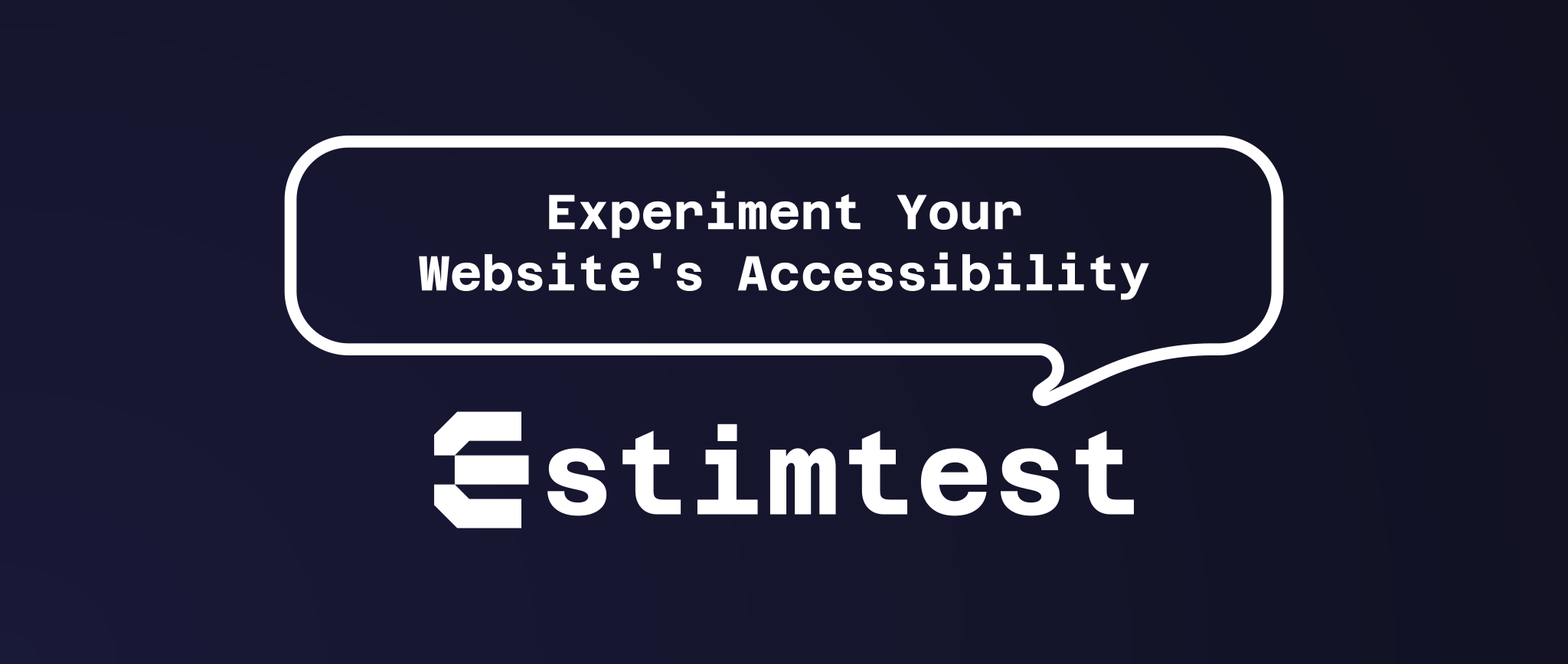 Estimtest, experiment your website accessibility