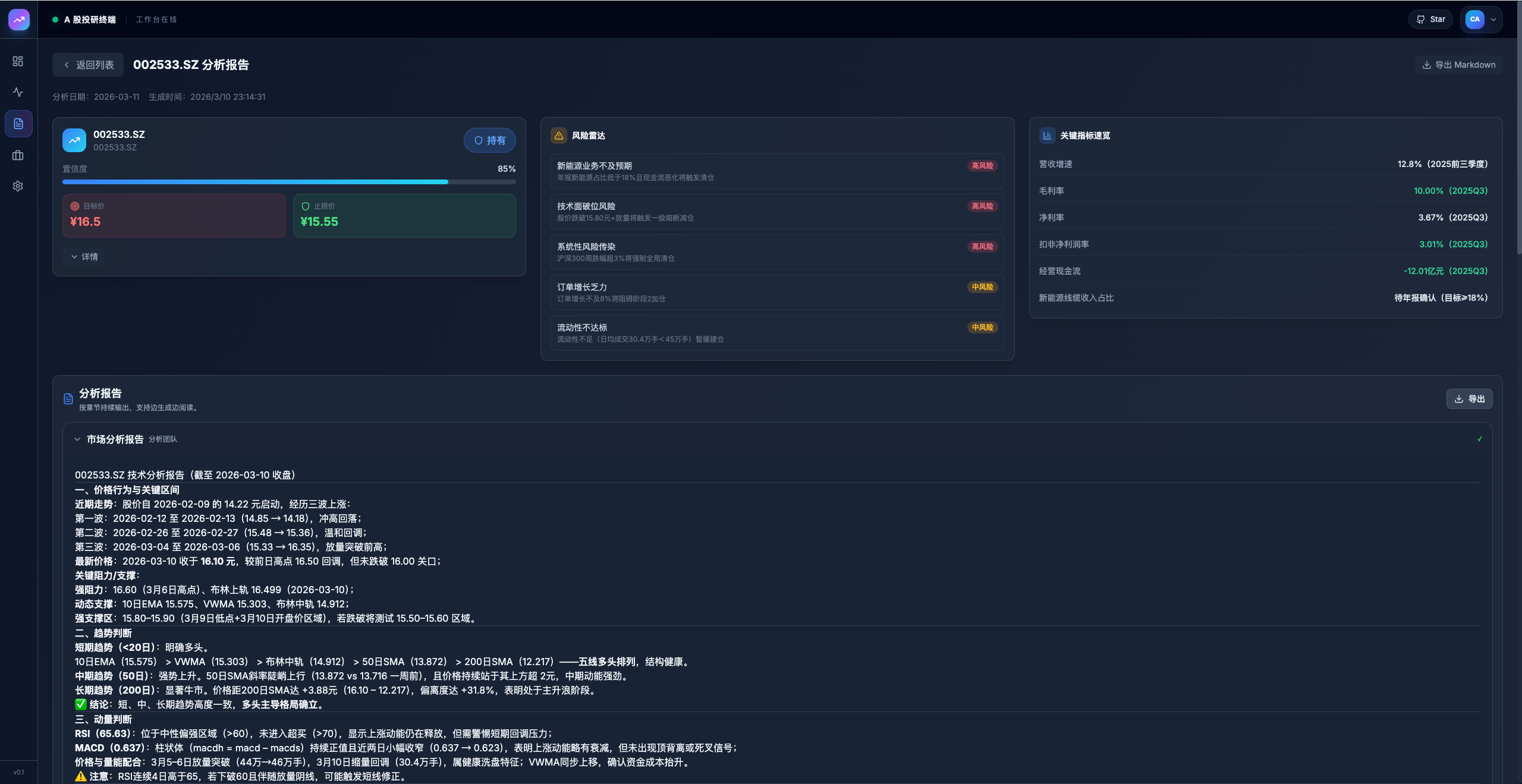 研报详情
