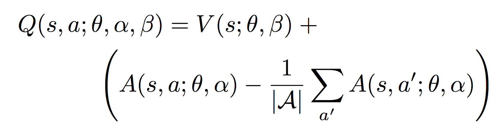 Dueling Equation