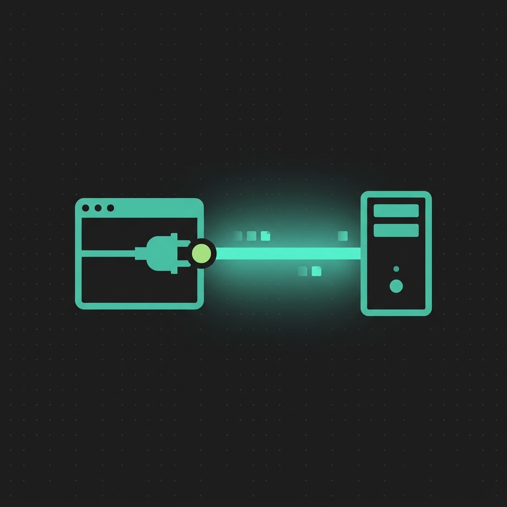 Paste the MCP URL as a connector