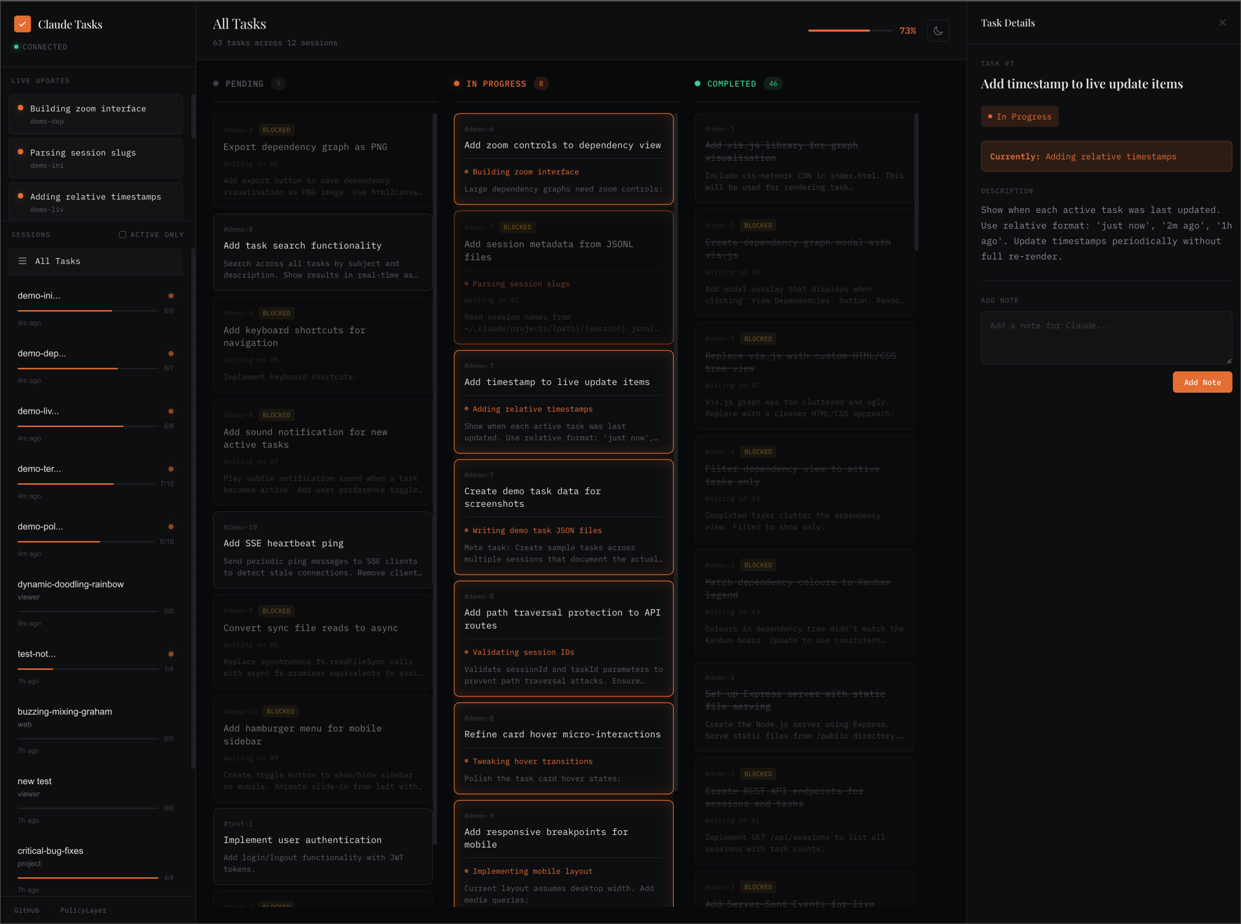 Dark mode