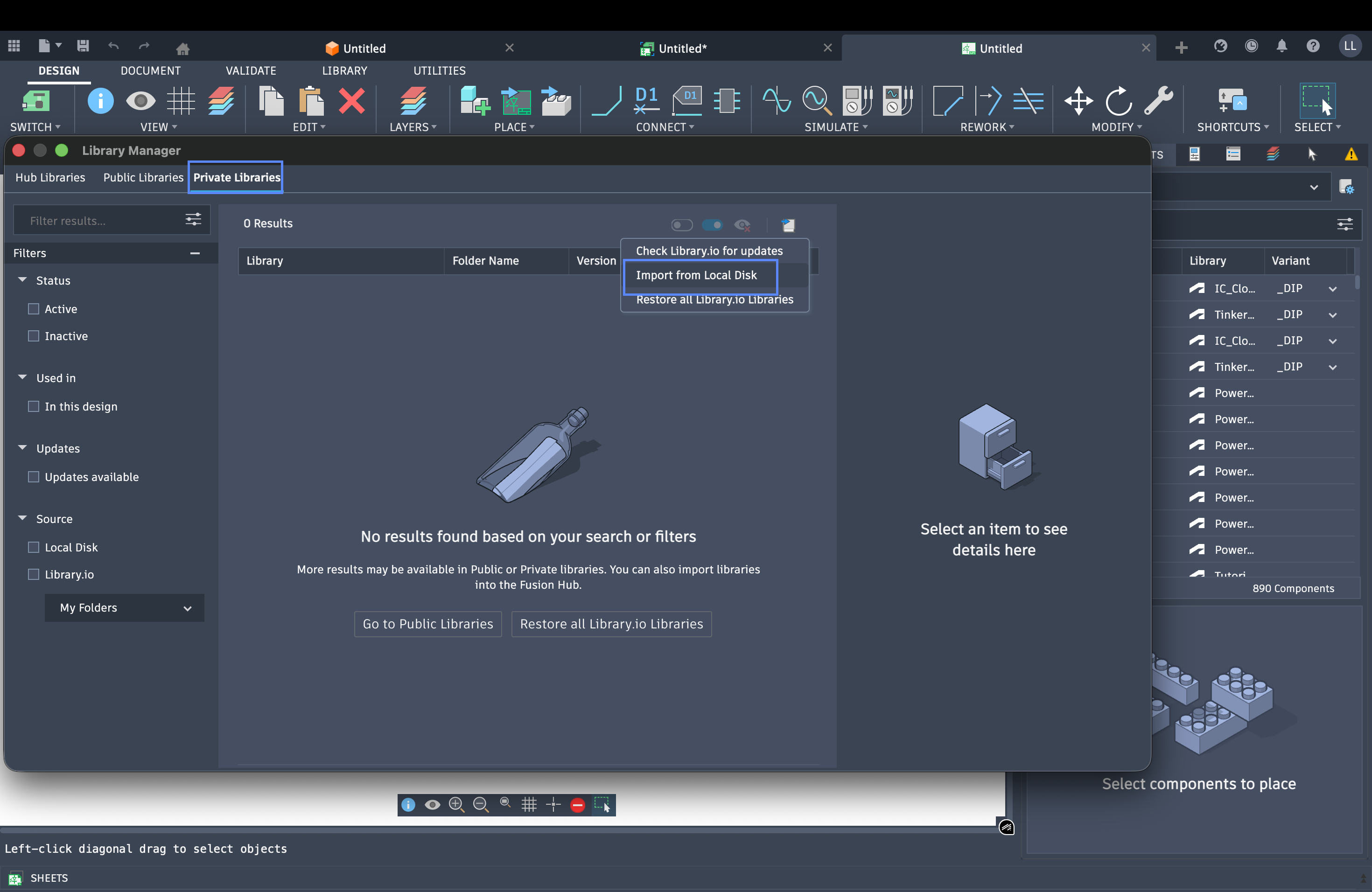 Add components - Step 2