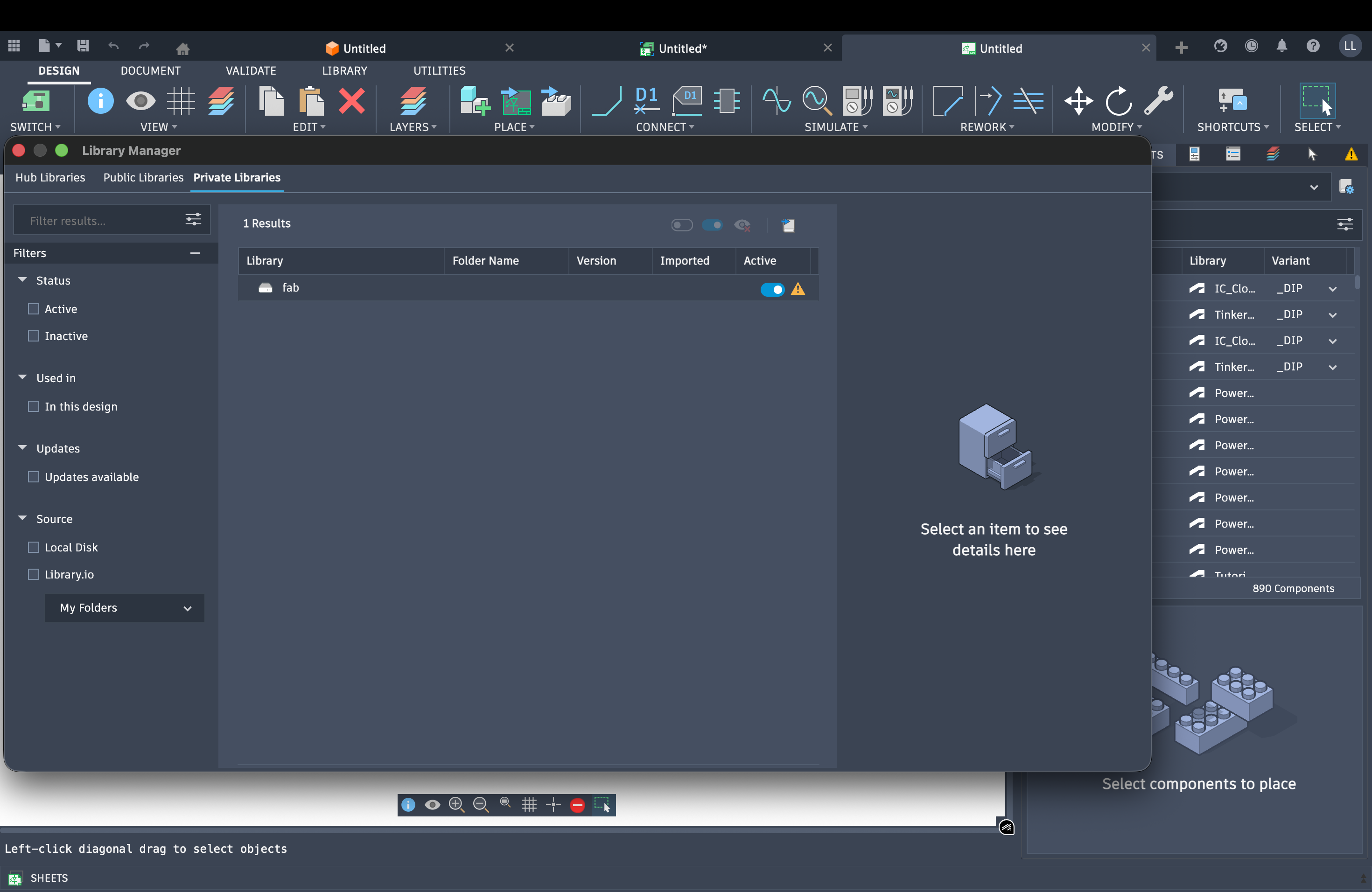 Add components - Step 3
