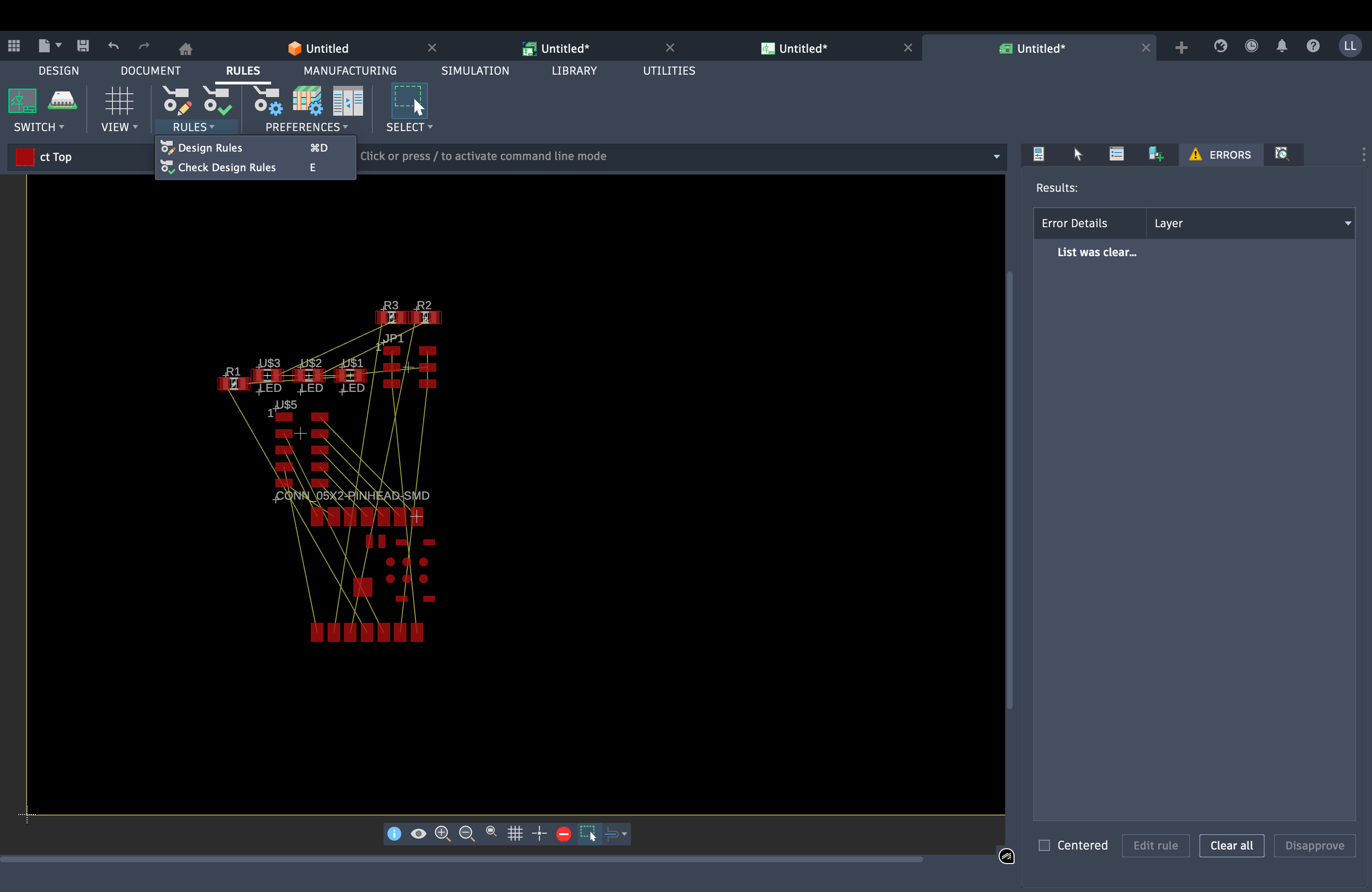 Design Rules - Step 1