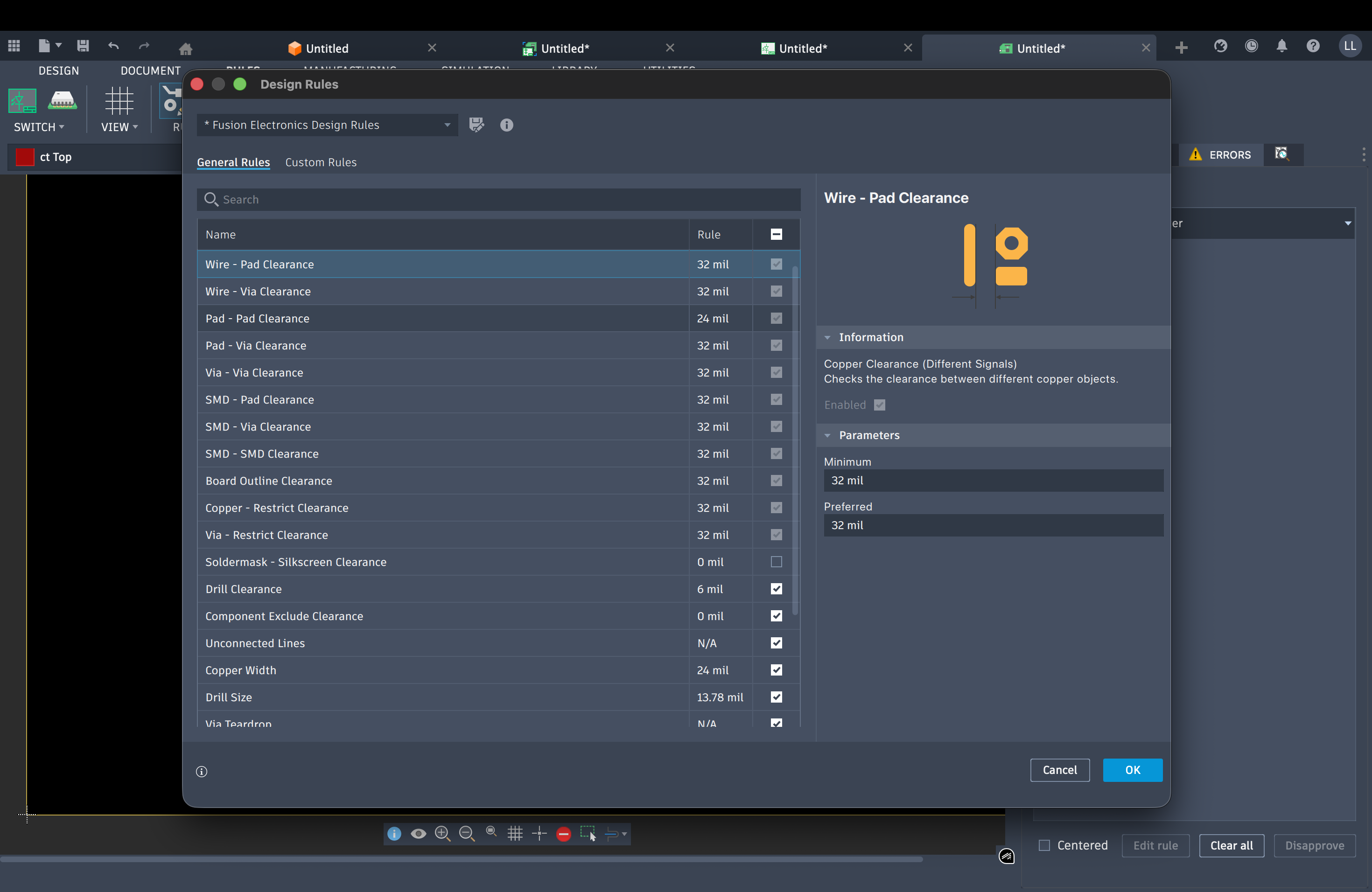 Design Rules - Step 2