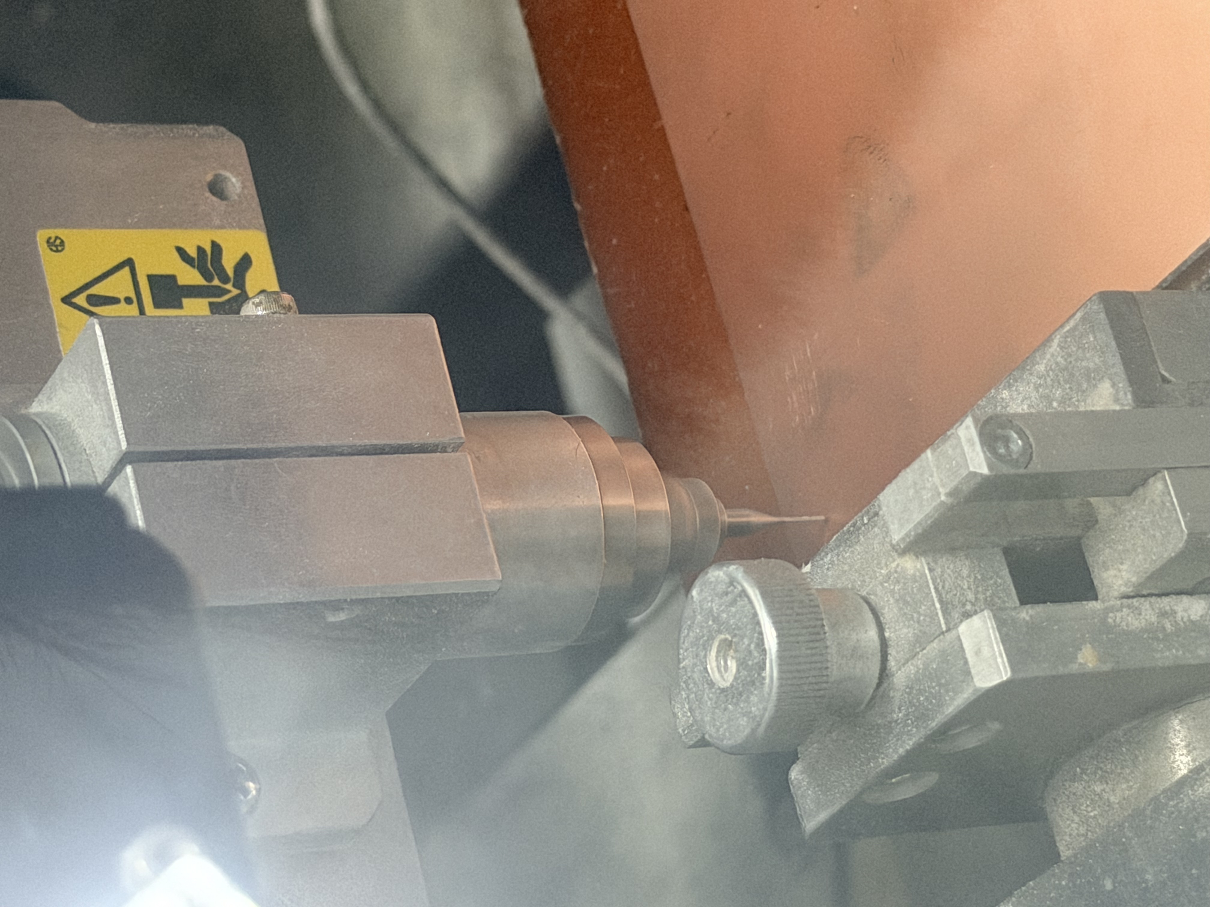 Roland MDX-40 Panel — spindle and Z touch-off