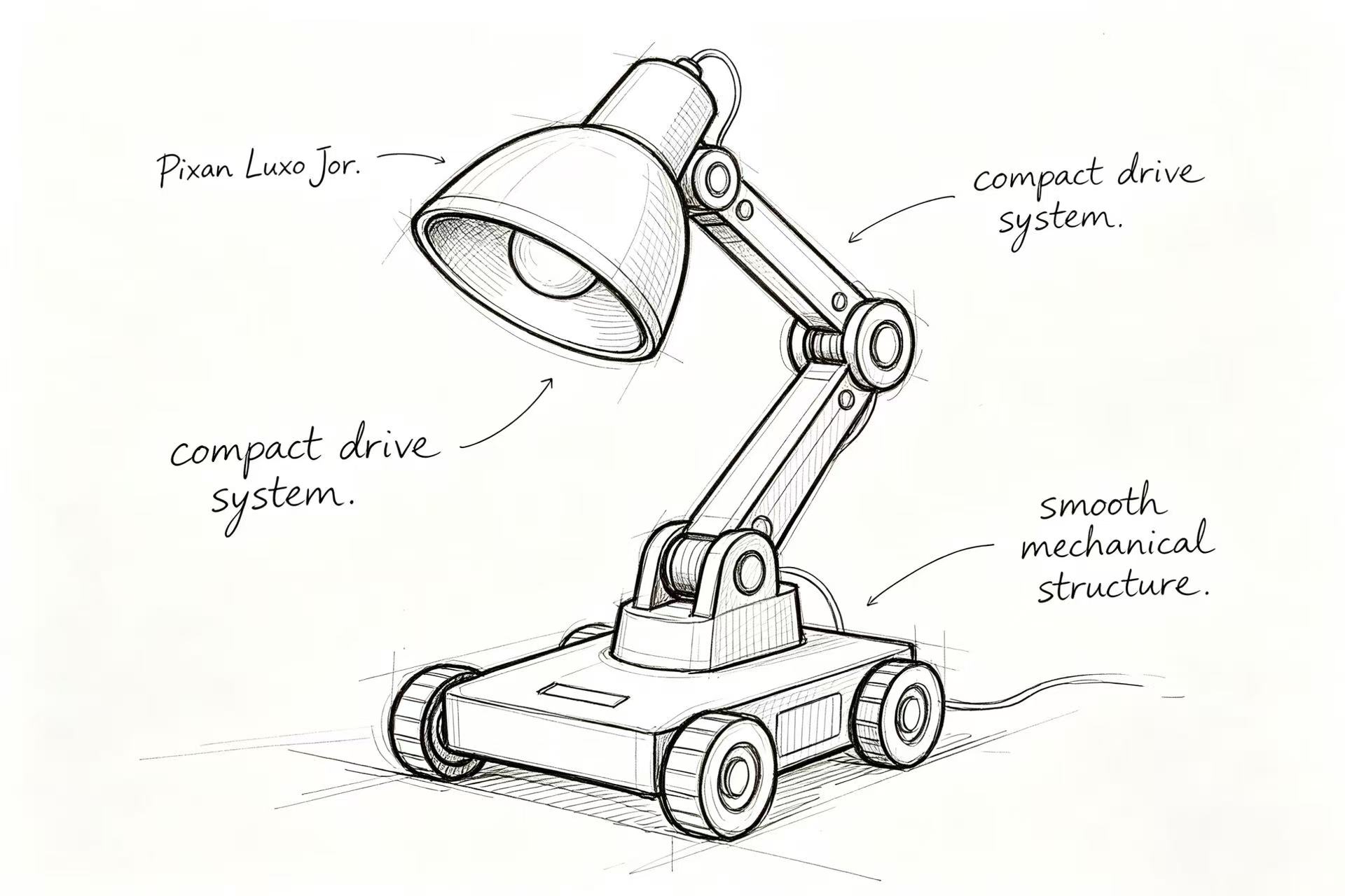 Expressive Desktop Companion Robot — project visualization