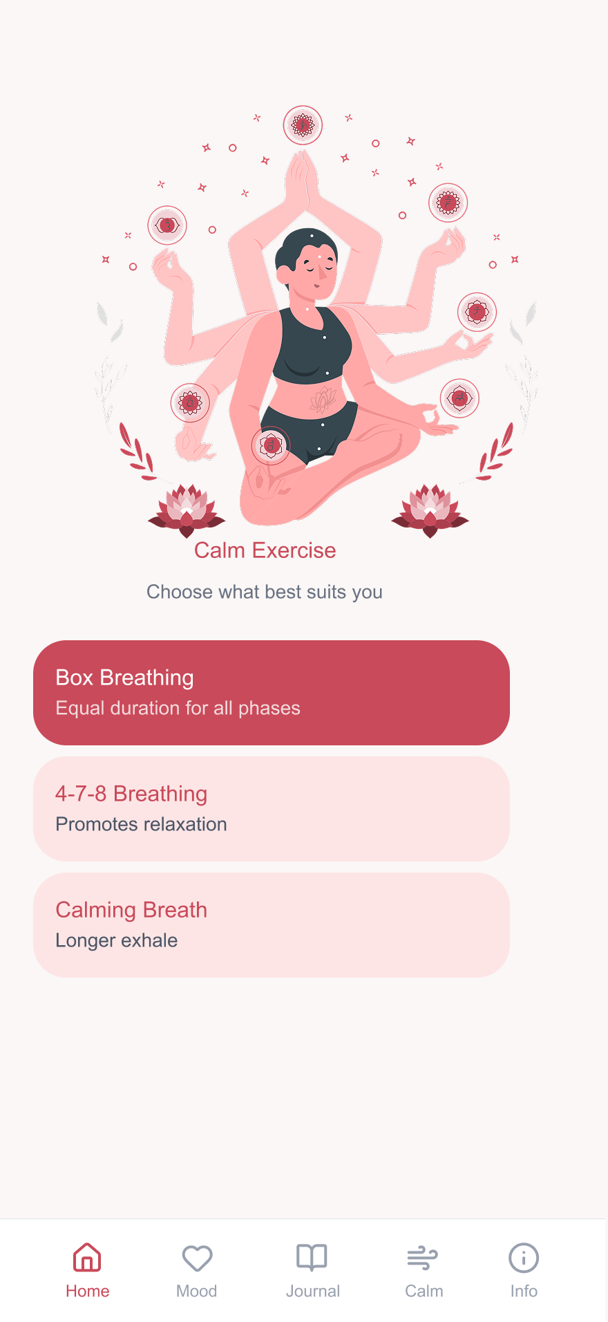 Calming Exercise