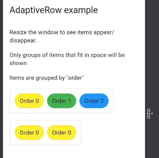 Progressive UI example