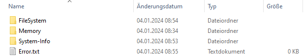 OutputDirectories
