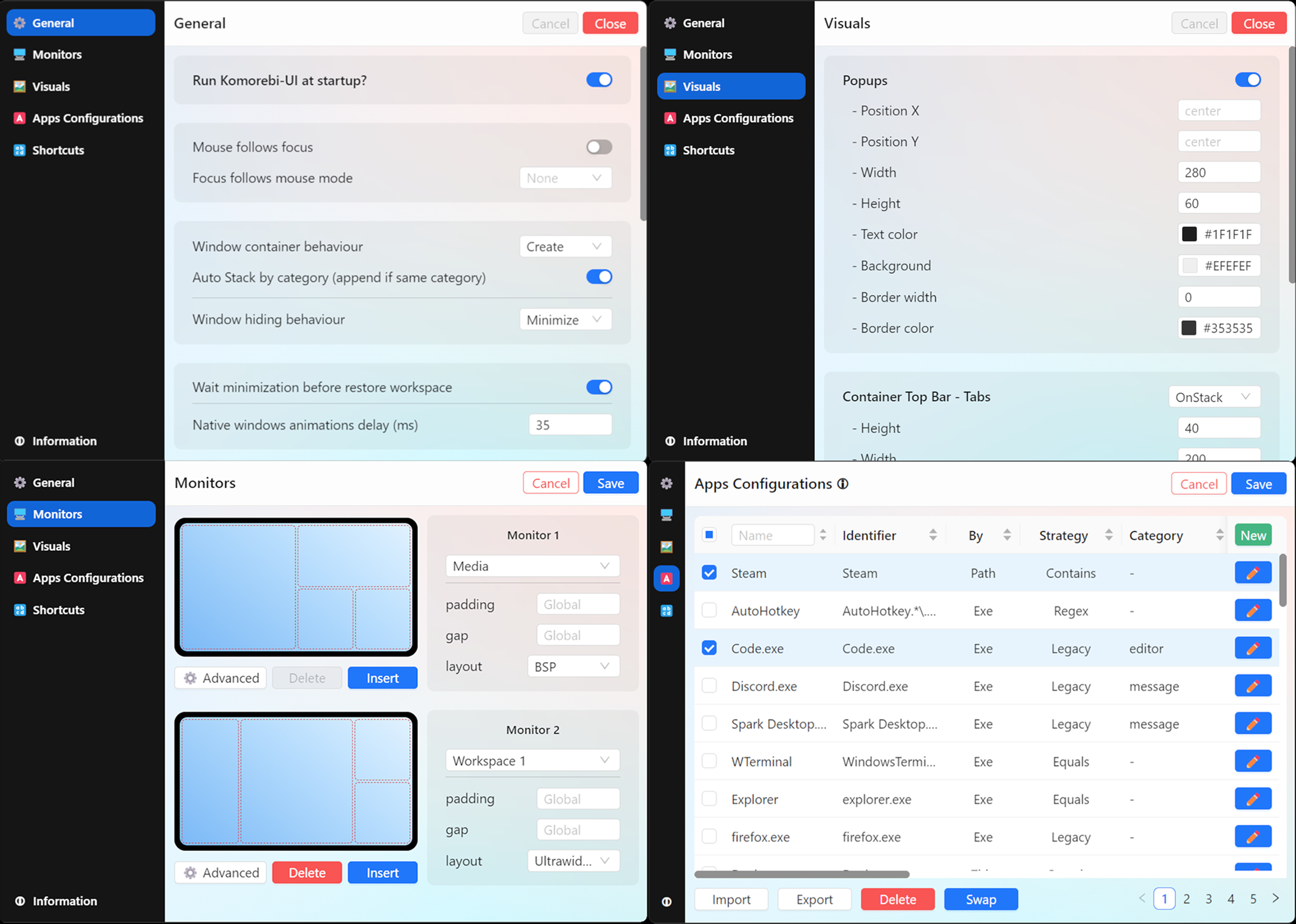 Seelen UI desktop