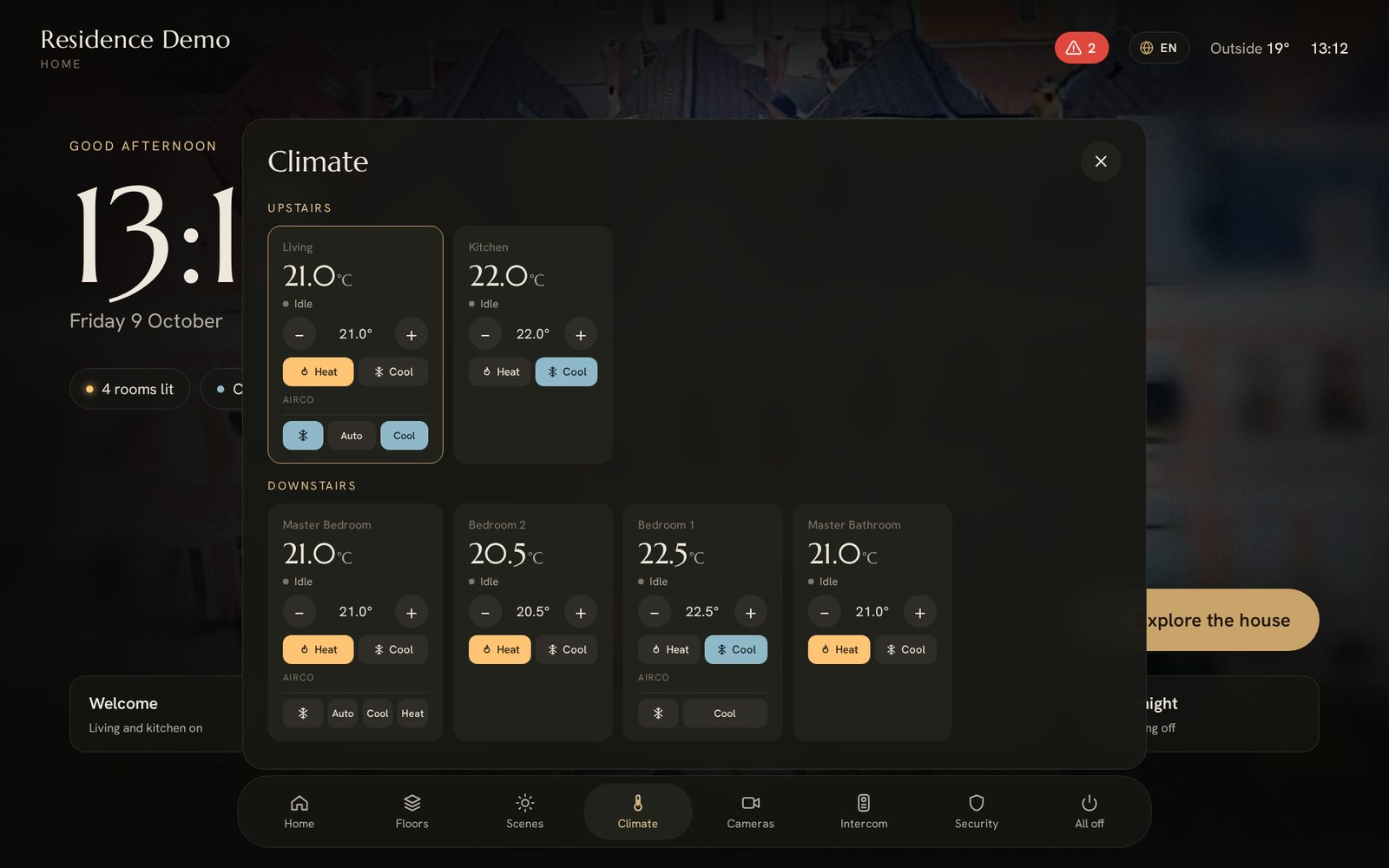 WWP Panel UI - Climate