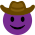 XR purple cowboy emoji