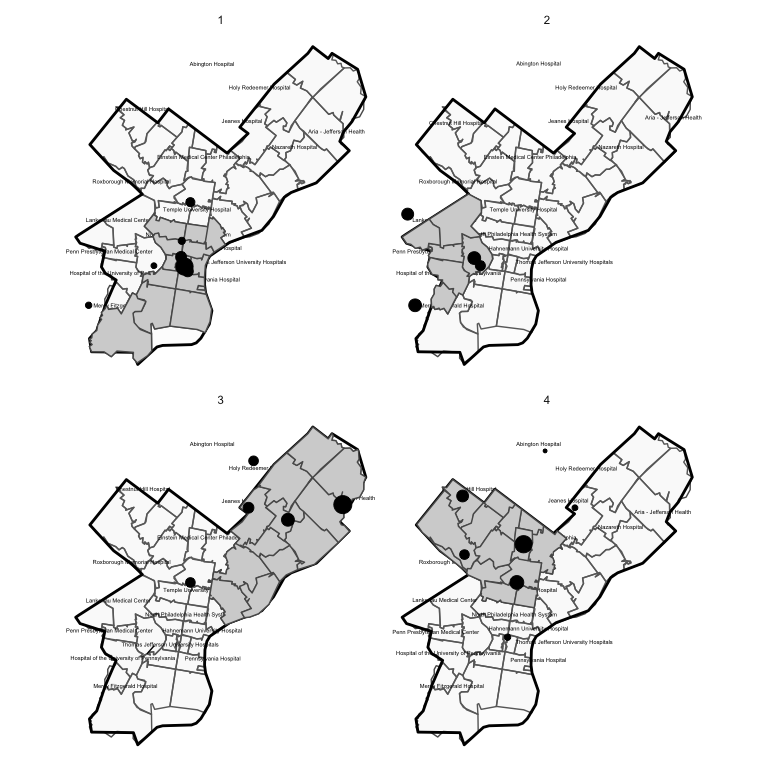 Geographic Markets Identified by Ensemble-Based Approach