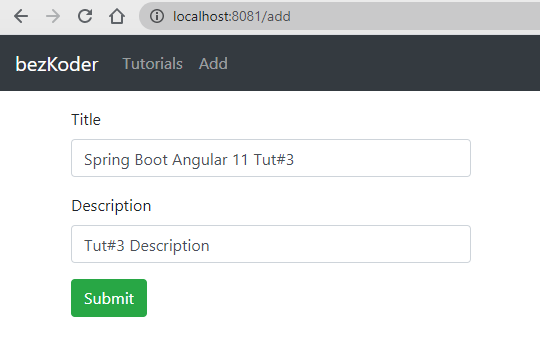 angular spring boot mysql