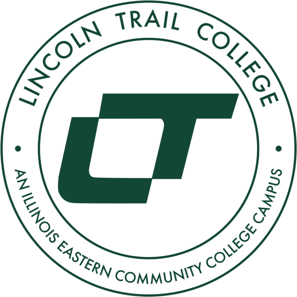 Lincoln Trail College seal on dark background