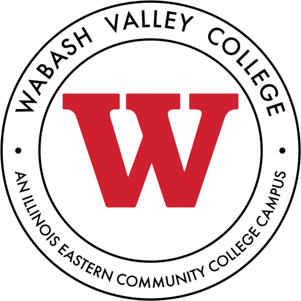 Wabash Valley College seal on dark background