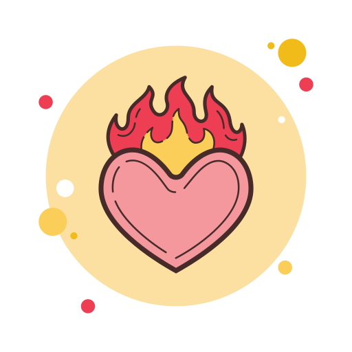 LVTD fire heart logo