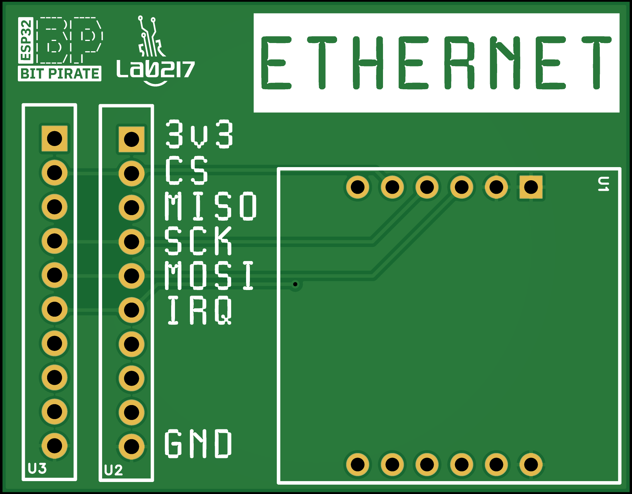 BitPirate Ethernet, from the project README