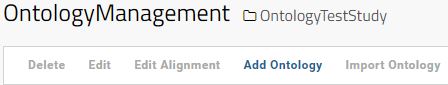Add Ontology Button
