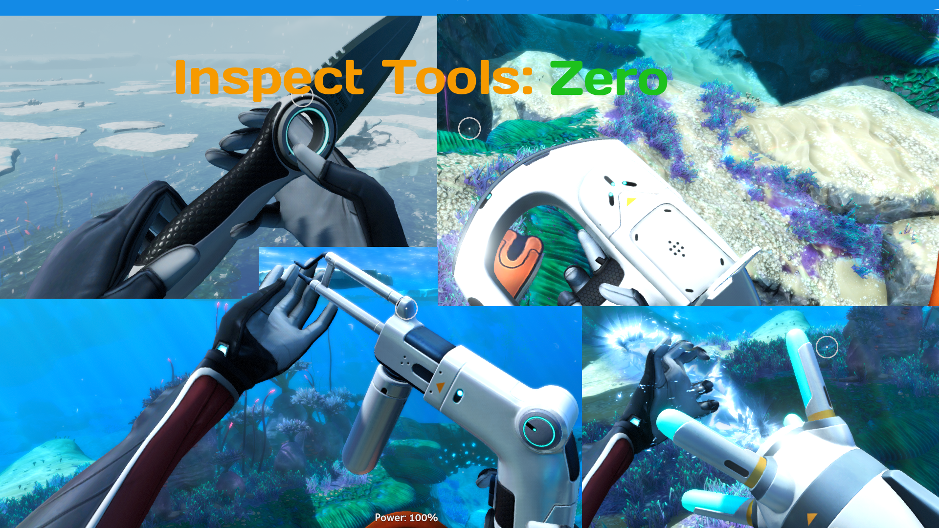 Hi I am John Subnautica Inspecting In Zero Degree Celcius