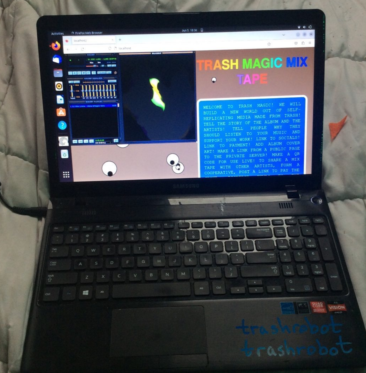 GitHub - LafeLabs/mixtape: TRASH MAGIC MIX TAPE! SELF-REPLICATING MEDIA ...