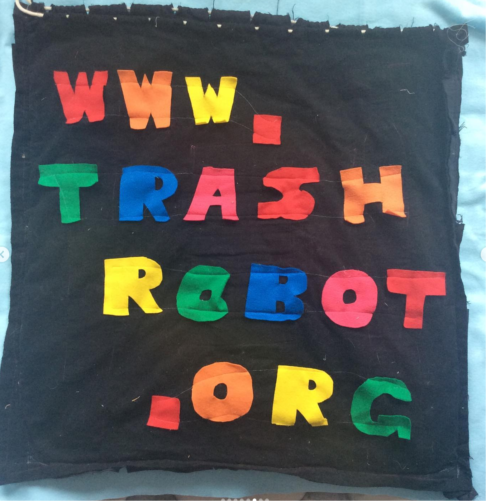 trash robot domain flag