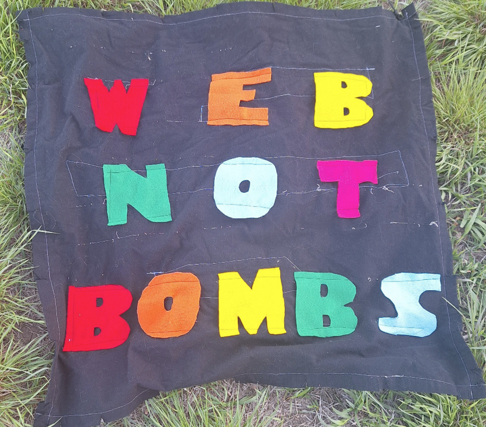 web not bombs flag