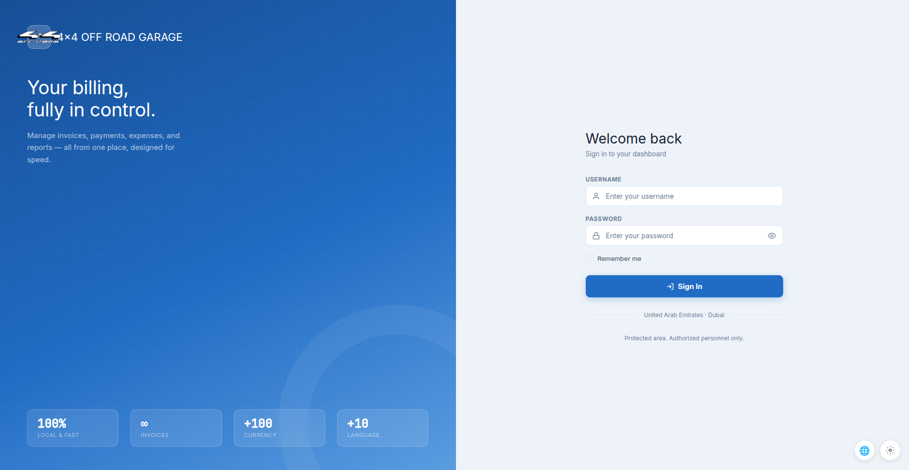 Smart Universal Invoice System