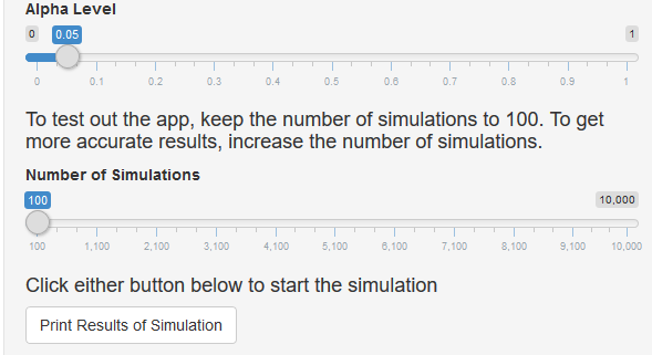 Simulation Input