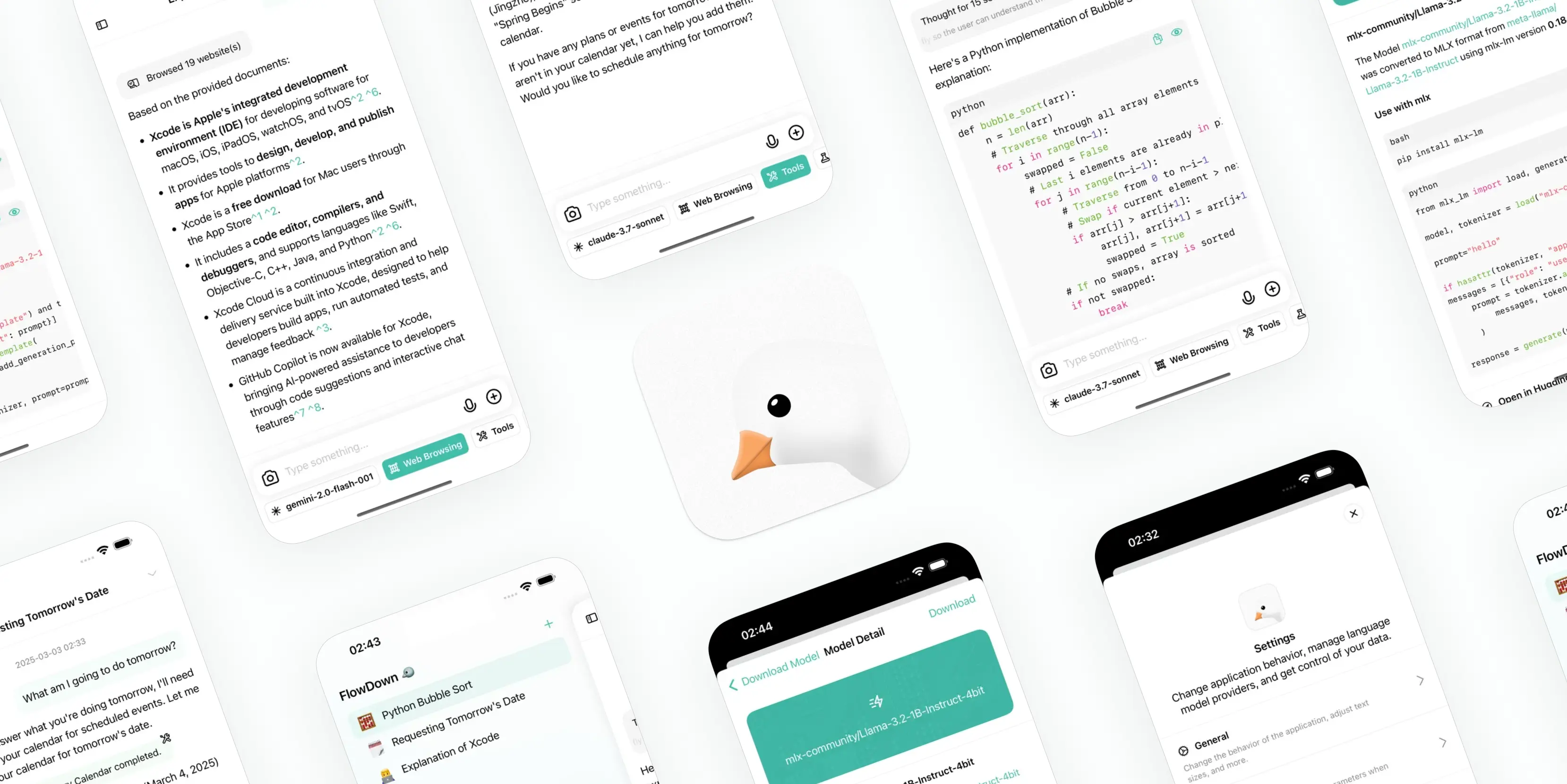 FlowDown screenshot