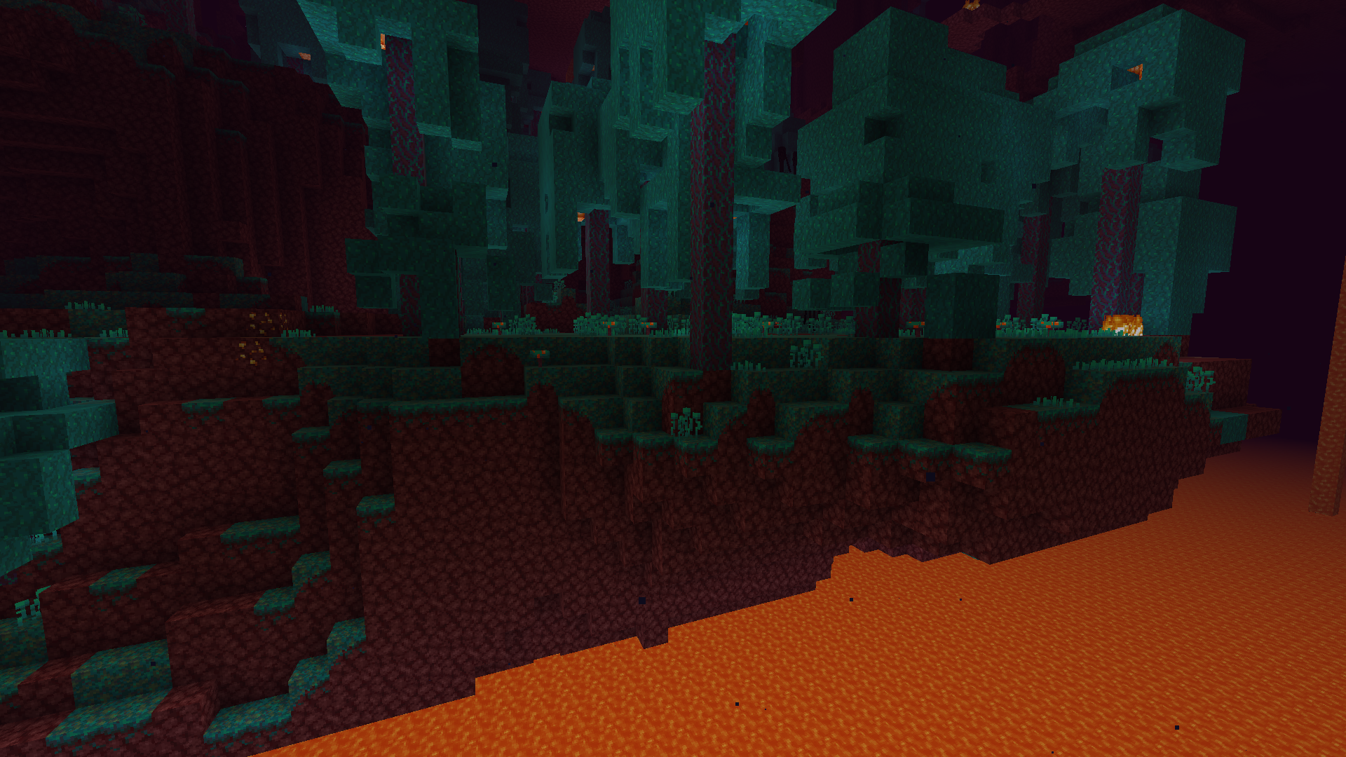 Warped forest with better grass