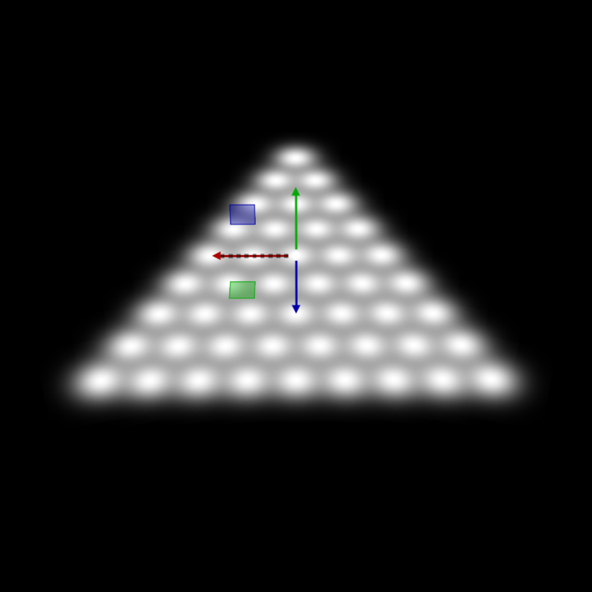 Barycentric sampling with cleaner edges