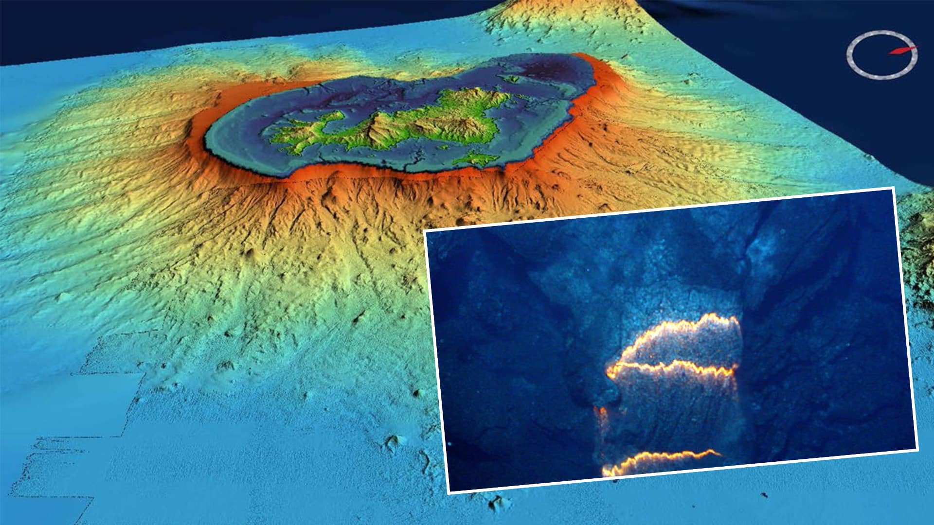 Ahyi volcano