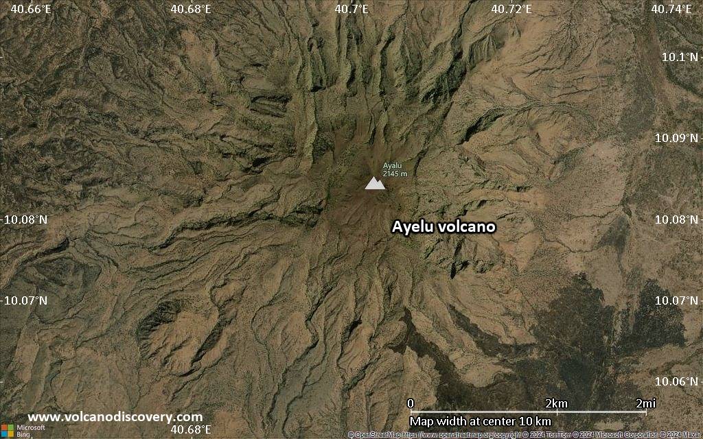 Ayelu volcano
