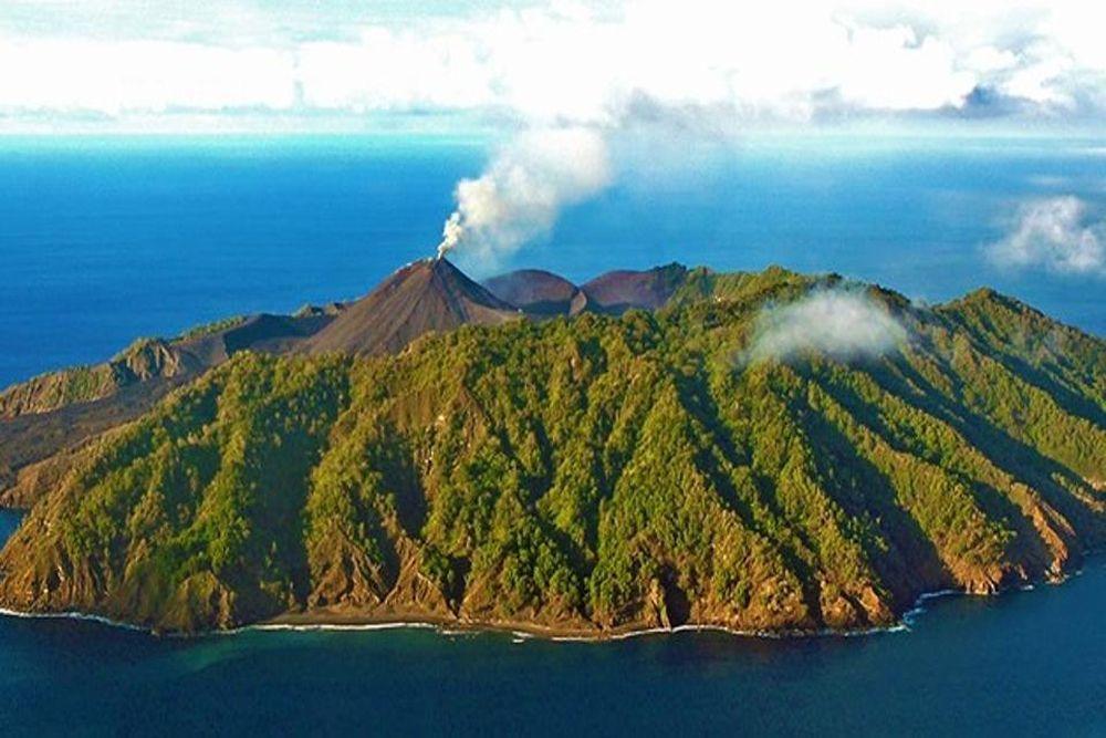 Barren Island volcano